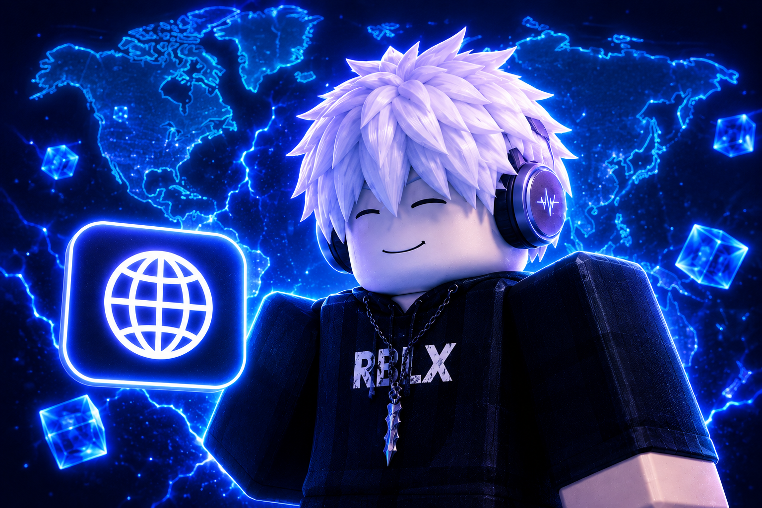Ilustrasi layanan ubah negara Roblox